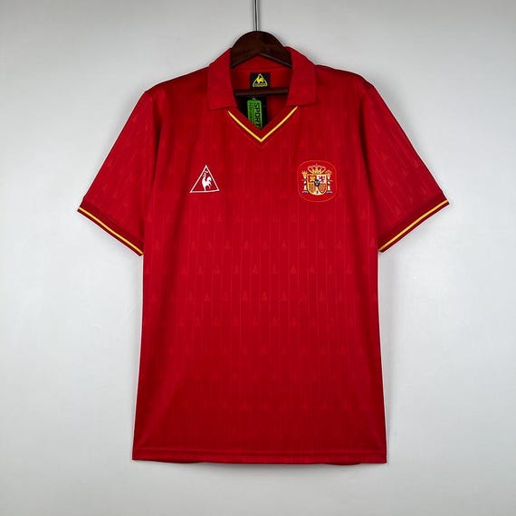Vintage Spain 1988/91 Home Jersey: Retro Football Shirt - Etsy Canada