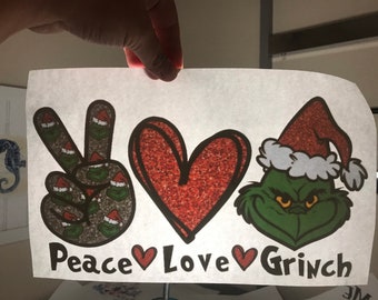 Free Free 177 Peace Love Grinch Svg Free SVG PNG EPS DXF File