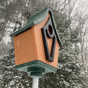 Bluebird House, Cedar with Green Roof