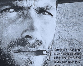 Clint Eastwood Quote Etsy