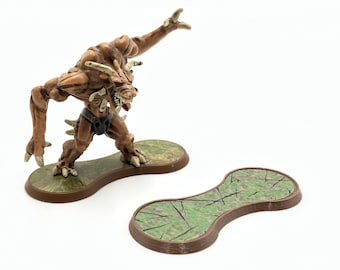 Heroscape Replacement Bases STANDARD Size, 28mm game miniatures, double sized bases - 6 pack, for War and Skirmish games. DIY basing.