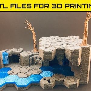 Rock Set - &quot;HEX&quot; tiles
