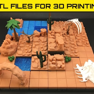 Desert Set - &quot;SQUARE&quot; tiles