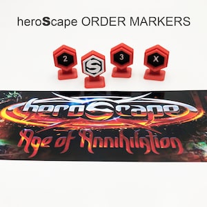 HEROSCAPE Ordnungsmarker: Zugfolge-Tracker von Heroscape
