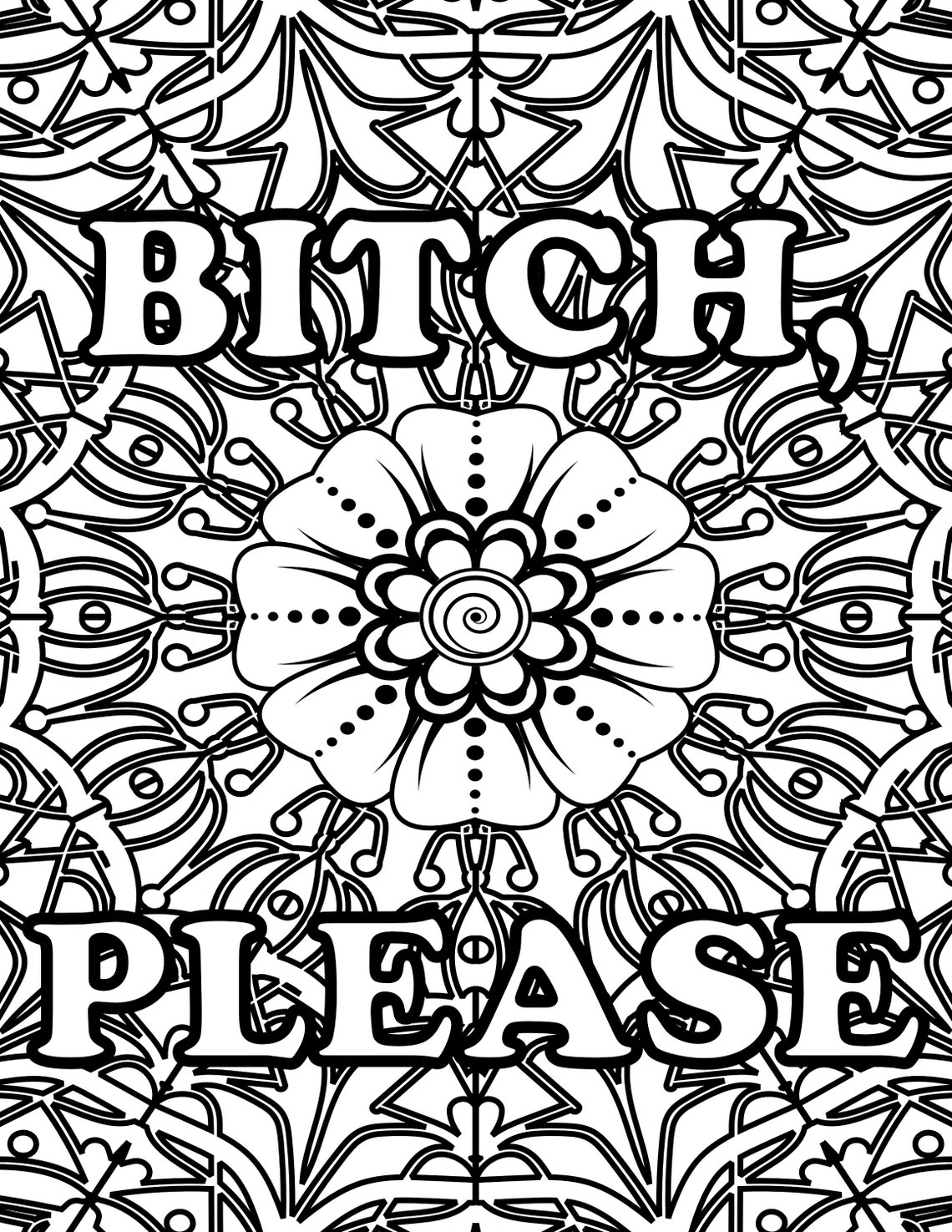 Swearing Coloring Page Sweary - Il 1140xN.3770454180 G2vj