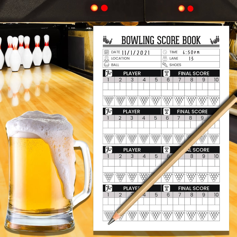 Bowling Score Sheet Bowling Log Game Tracker Bowling Score Printable bowling-score-sheet-bowling-log-game-tracker-bowling-score-printable
