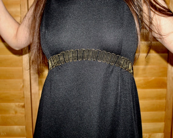 1970's Leslie Faye Knits Long Formal Dress - image 7