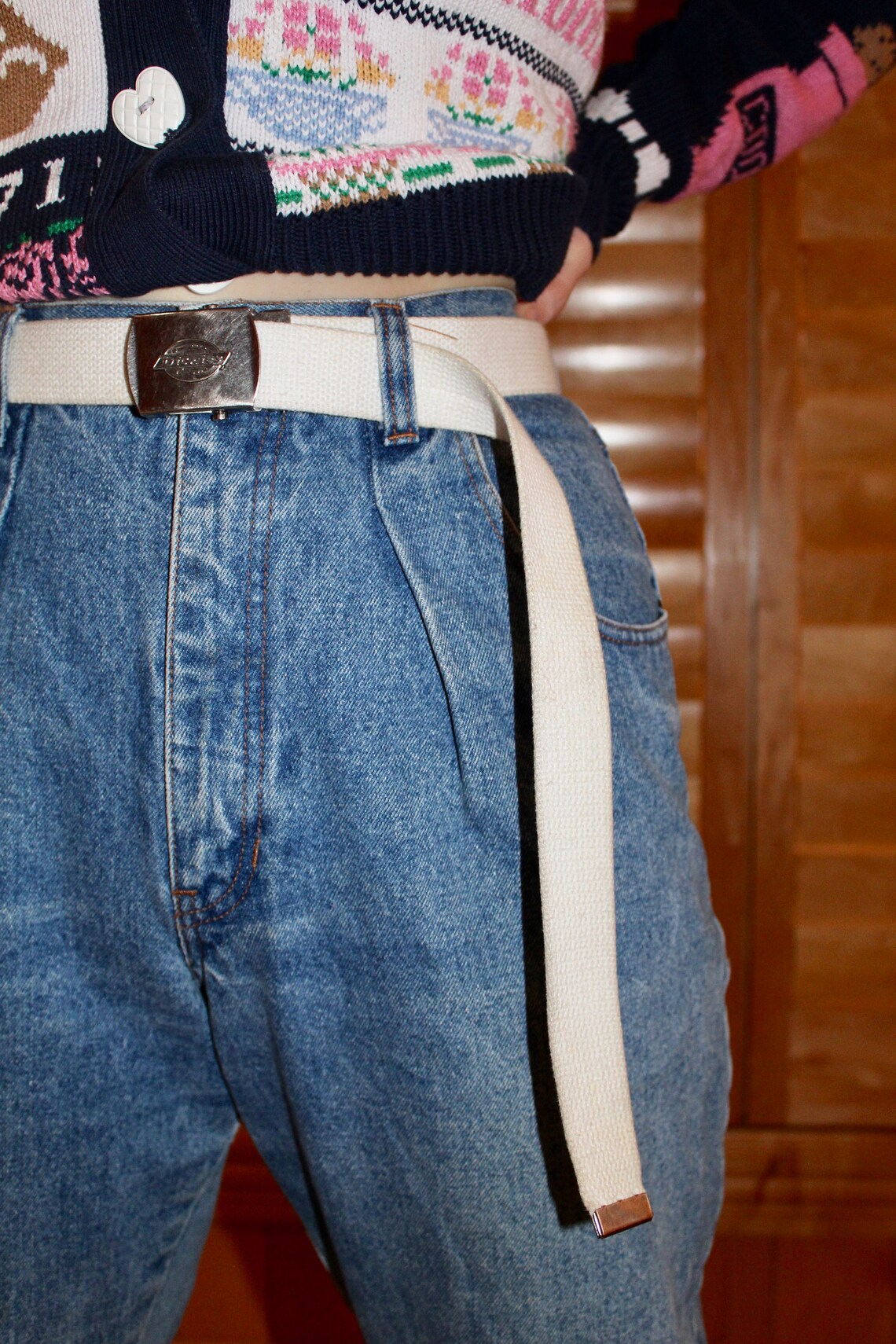 Vintage Dickies Belt Etsy
