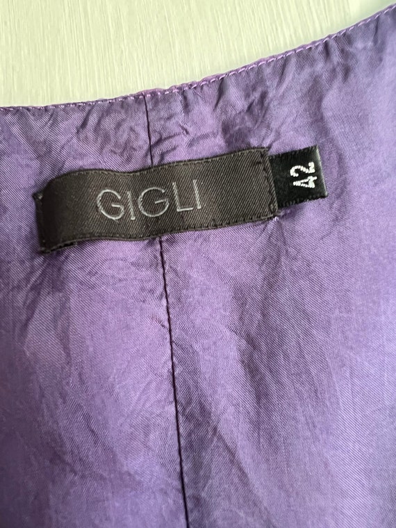 Romeo Gigli Purple Cocktail Dress - image 3