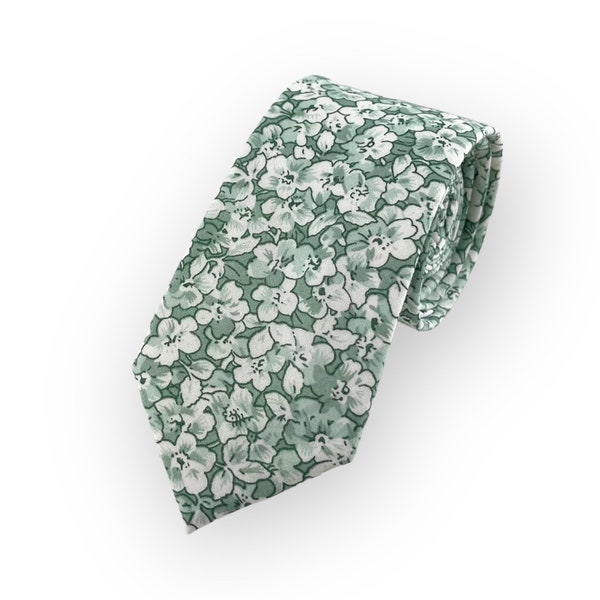 birdy grey sage tie