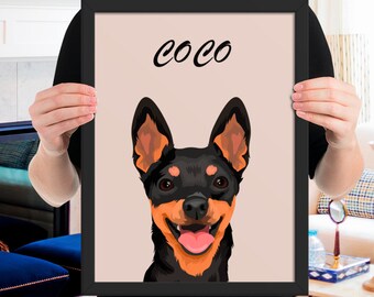 Custom Pet Portrait. Pet Portrait, Pet Memorial, Custom Pet, Pet Gift, New Pet Gift, Watercolor Pet Portrait, Cat Portrait, Dog Portrait,Pet