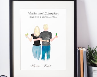 Dad Gift from Daughter,  Digital Gift, Gift for Dad, Father gift, Daughter Dad Birthday Gift, Fathers Day Gift from Son