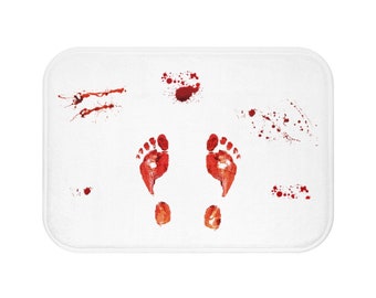 Blood Bath Mat - Original Bath Mat - Unusual Bath Math