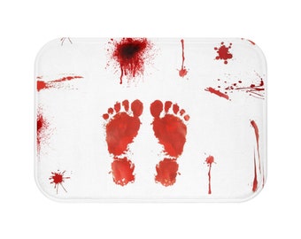 Blood Bath Mat - Original Bath Mat - Unusual Bath Math