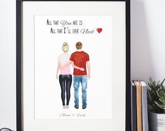 Presente de namorado - Aniversário de presente de namorado - Aniversário de presente de namorado - Presente personalizado - Presente de namorado de longa distância - Aniversário de marido