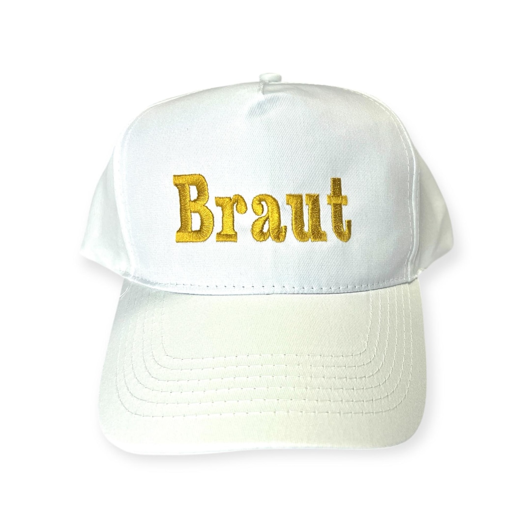 Bridal Baseball Cap, Various Colors, Gold Embroidery, Adjustable - Etsy