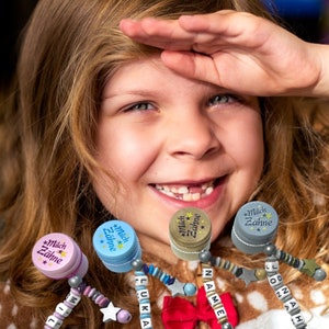 Milchzahn Dose mit Name Geschenk für Kinder