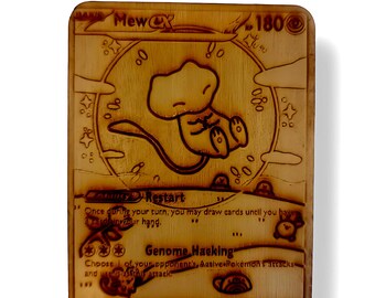 Pokemon Card Laser Files Vector Ready for Wood Glow forge, Light burn, Cricut laser ready files SVG, AI, EPS, Png, Cdr,all five file