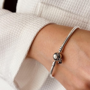 S925 Sterling Silber Armband, Pandora Armband, Charms Armband, Liebesarmband, Armband für Frauen, Minimalist Armband