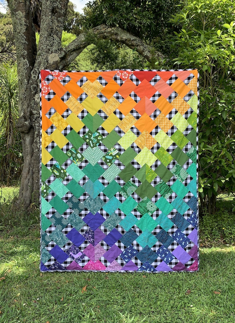 Melanie's Ripple Quilt Pattern by Cedar Makerie image 6