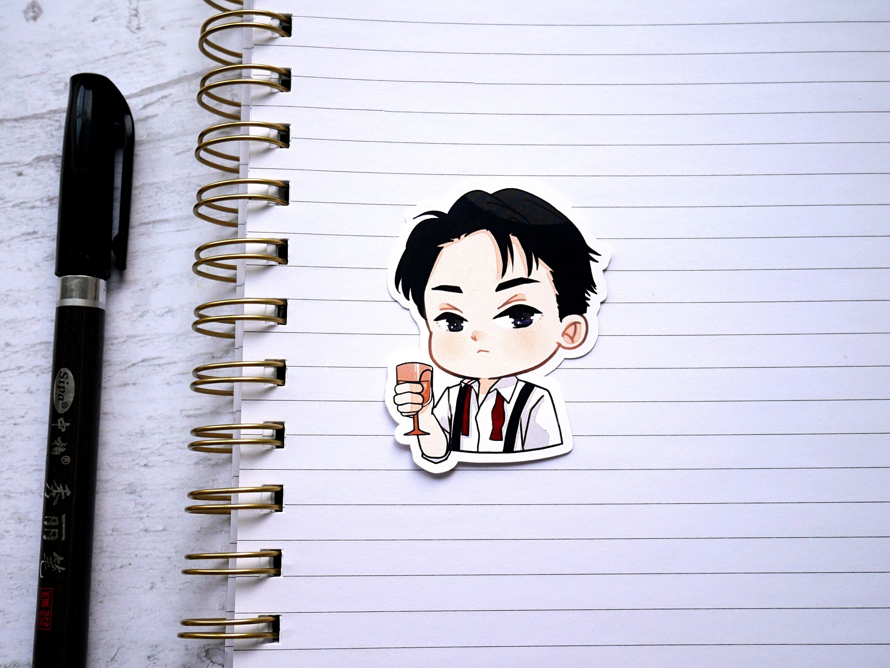 monsta x stickers one of a kind kpop stickers etsy
