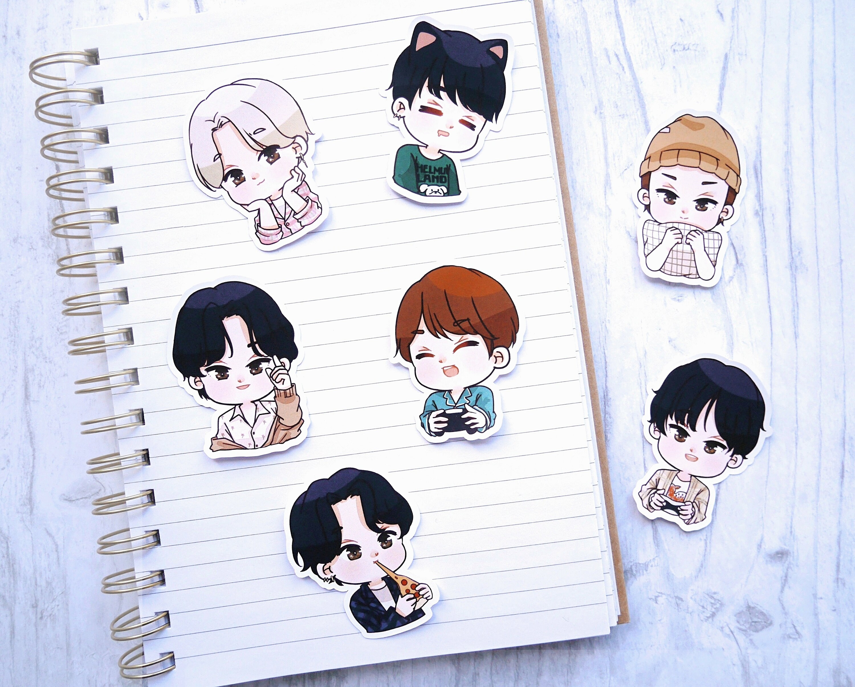 bts sticker sheet kpop stickers life goes on bts stickers etsy