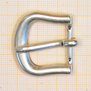 Belt buckles 20 mm silver-plated