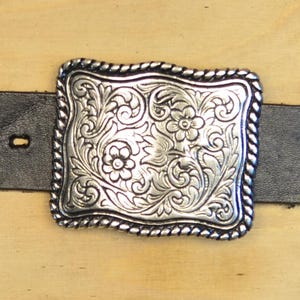 Western belt buckle for 4 cm belt