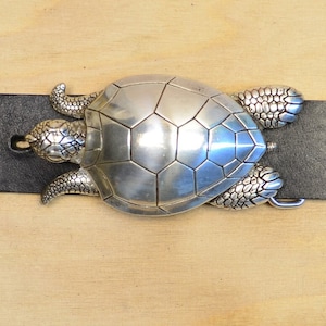 Turtle Belt Buckle for 4 cm Belt