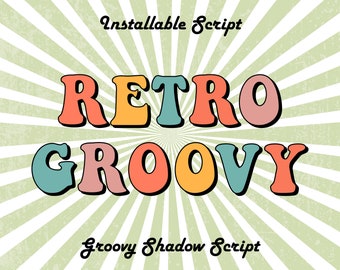 Groovy Font Ttf Svg Retro Groovy Font Groovy Letters Font Groovy Alphabet Font Wavy Font Wavy Letters Font Wavy Alphabet Font Digital Font