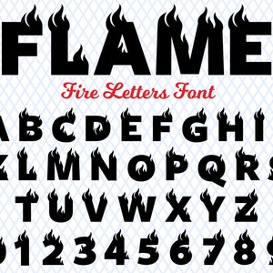 Flame Font Fire Font Fire Letters Fonts Ttf Svg Png Files Cricut Flame Monogram Fonts Blaze Fonts Fire Text Fonts Svg Fire Digital Fonts