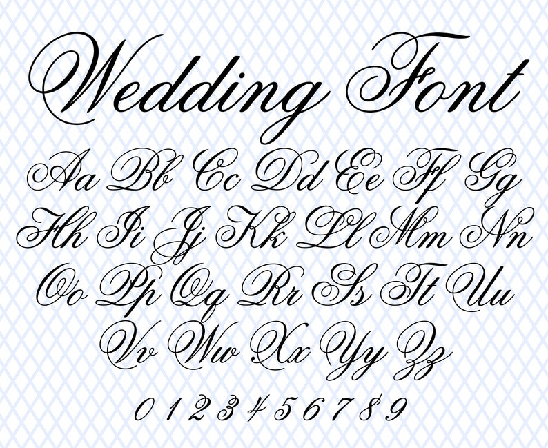 Wedding Font Invite Font Wedding Calligraphy Font Wedding Cursive Font Wedding Script Font Bride Font Cursive Font Best Day Digital Font image 1