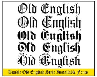 Old English フォント Ttf Svg Celtic フォント 英語フォント