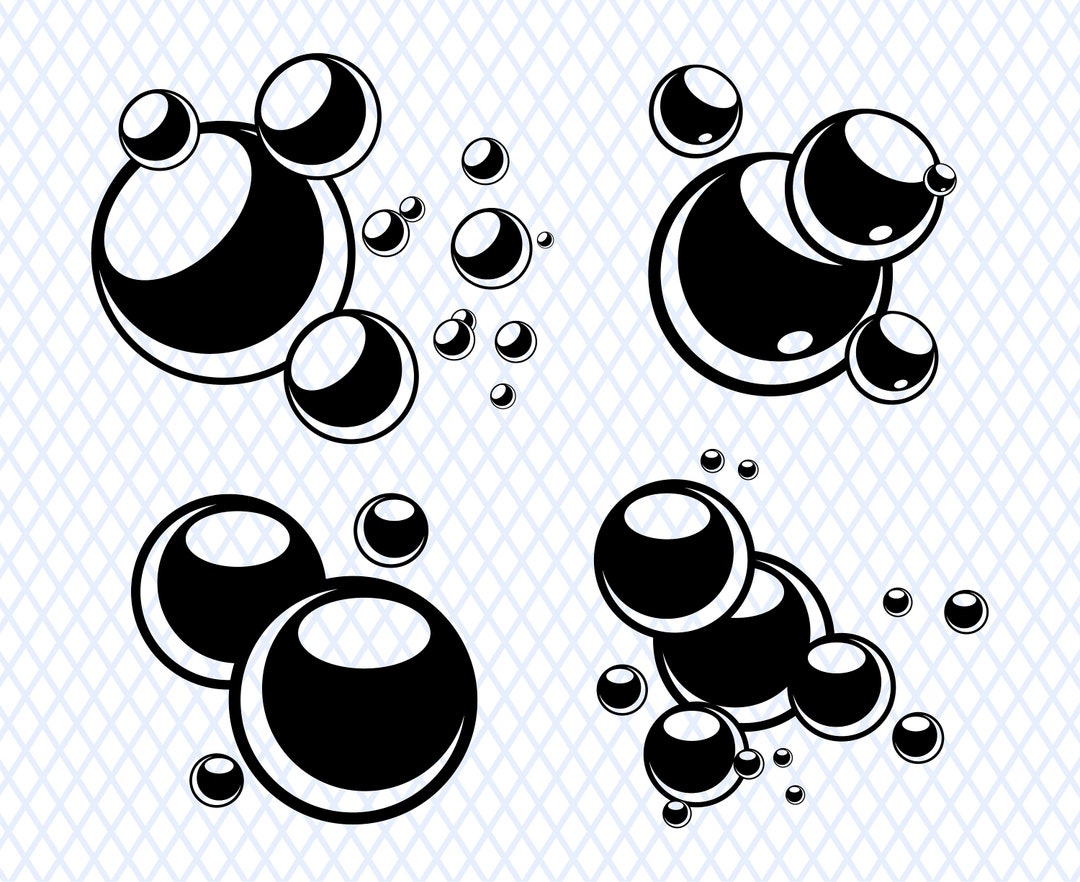 Bubbles Svg Png Bubbles Svg Images Bubbles Svg Files for Cricut Water ...