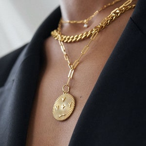 Savannah guthrie gold charm necklace deals