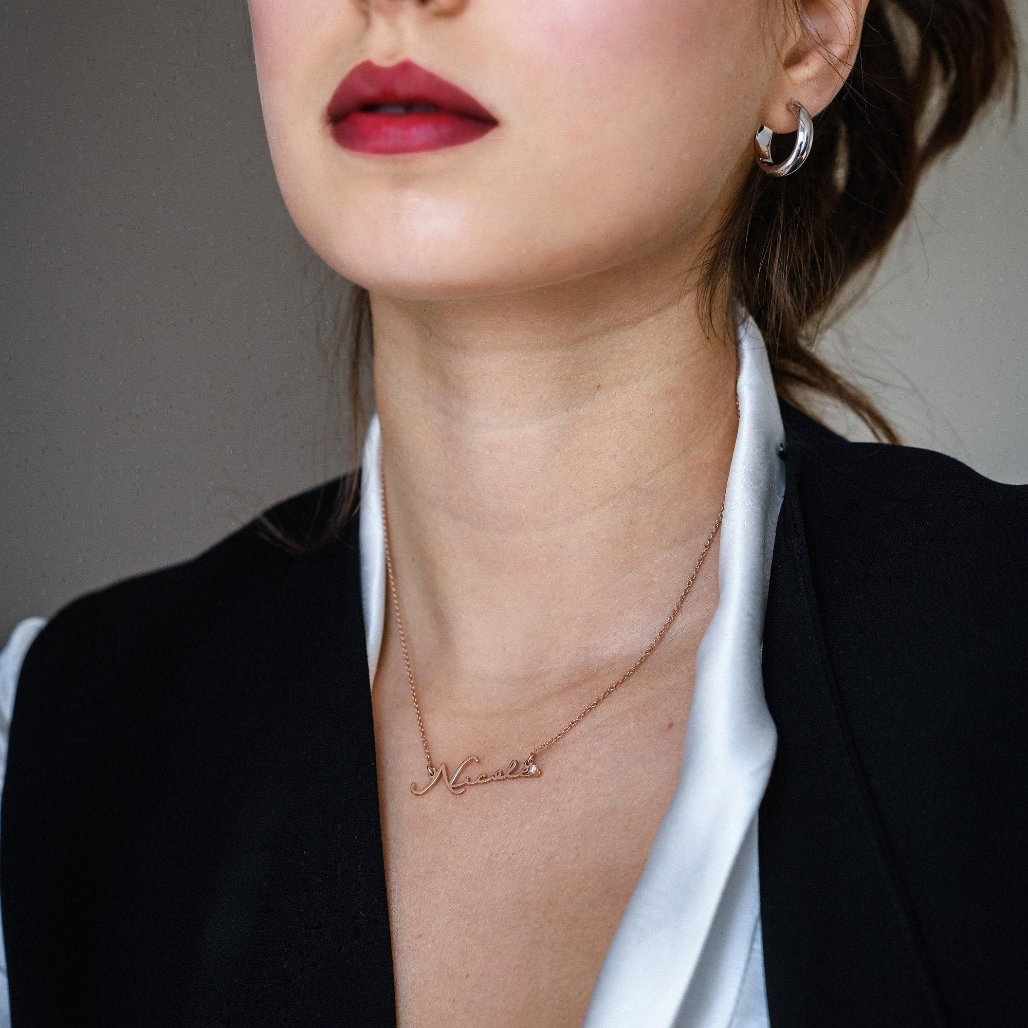 Mon petit 2024 name necklace