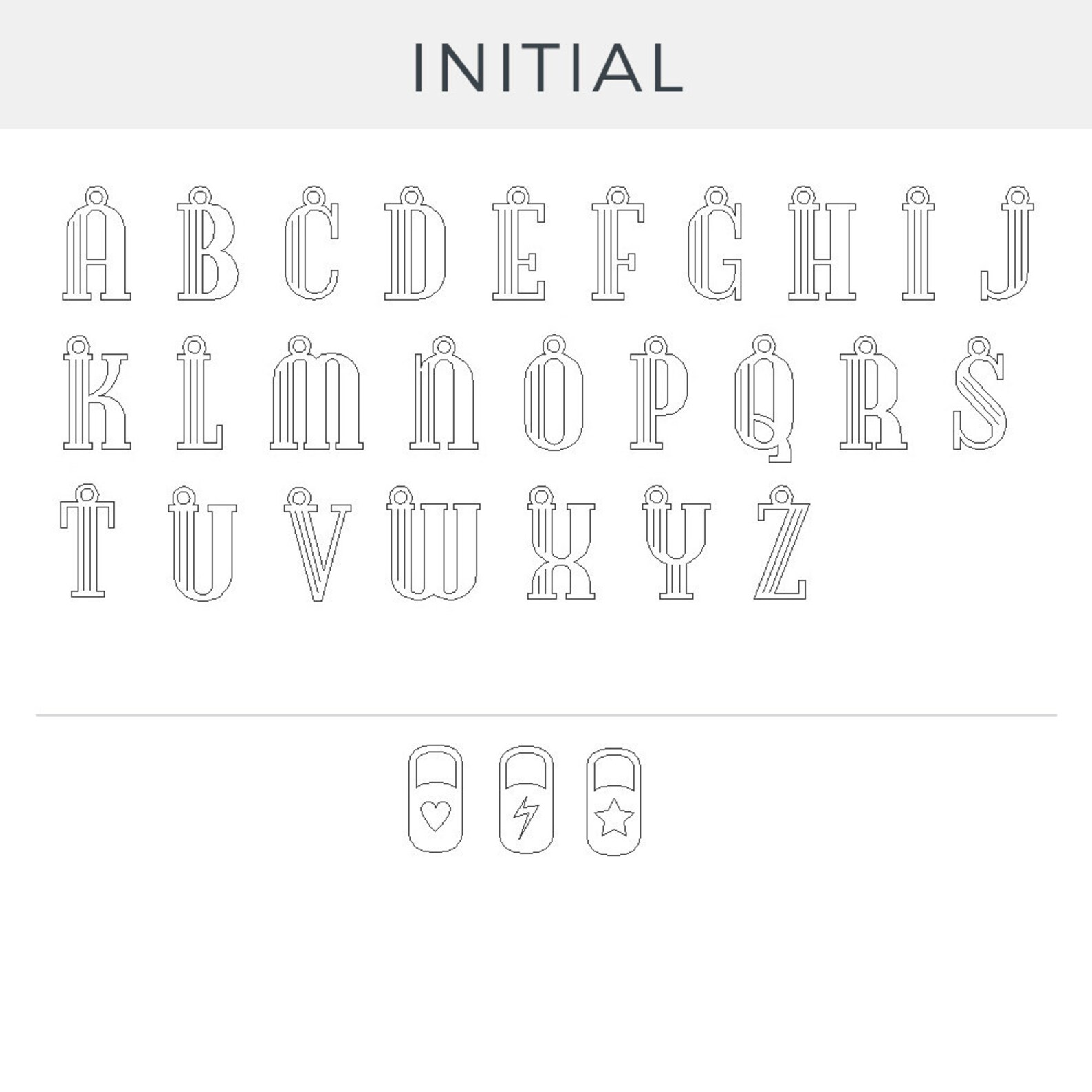 Gold Link Chain Engraved Charm the Charmer Bracelet Stacking Etsy