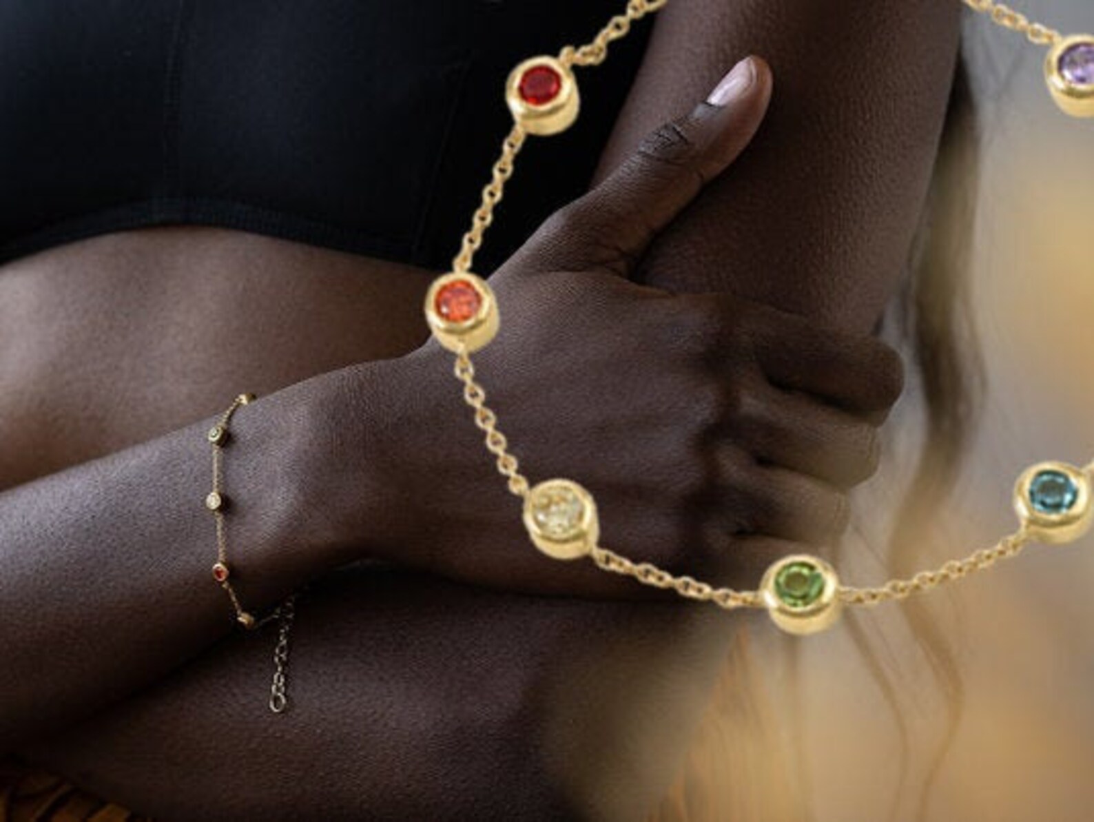 Oak and Luna Love is Love Cubic Zirconia Stone Bracelet Etsy