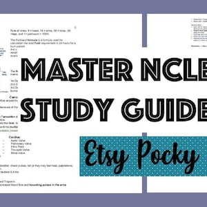 Master NCLEX Study Guide 2025 - Comprehensive Review MUST KNOW Topics to Pass in 75 Questions