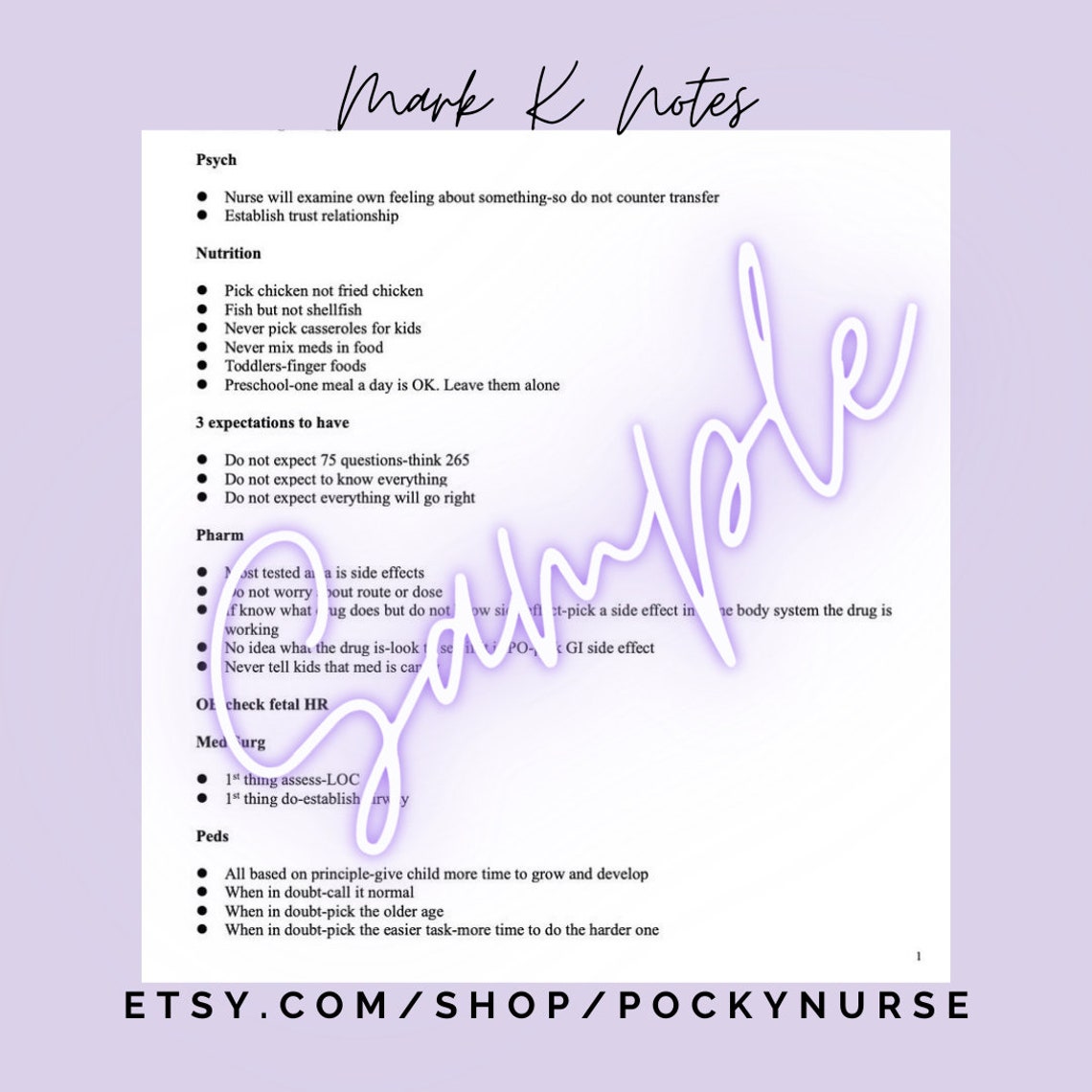 Nclex Rn Review Bundle Study Guides Etsy