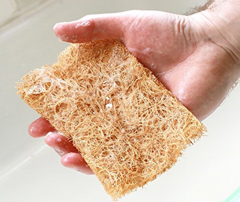 Coconut Husk Fiber Scrubbing Pad Coconut Fiber Scrub Pad Etsy