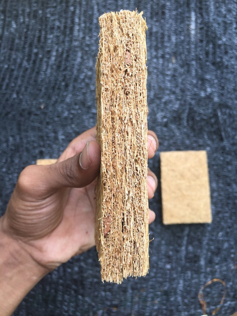 Coconut Husk Fiber Scrubbing Pad Coconut Fiber Scrub Pad Etsy