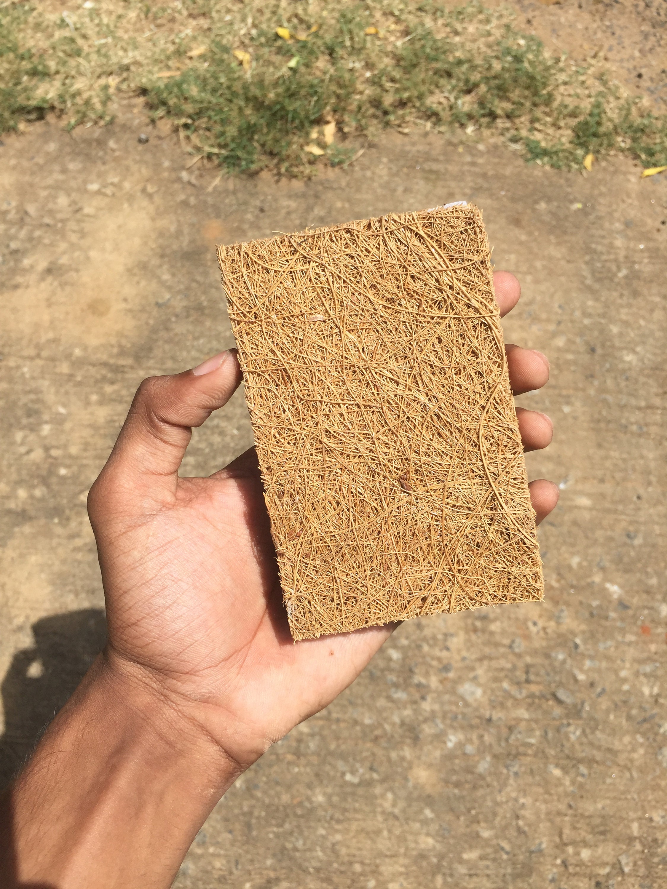 Coconut Husk Fiber Scrubbing Pad Coconut Fiber Scrub Pad Etsy