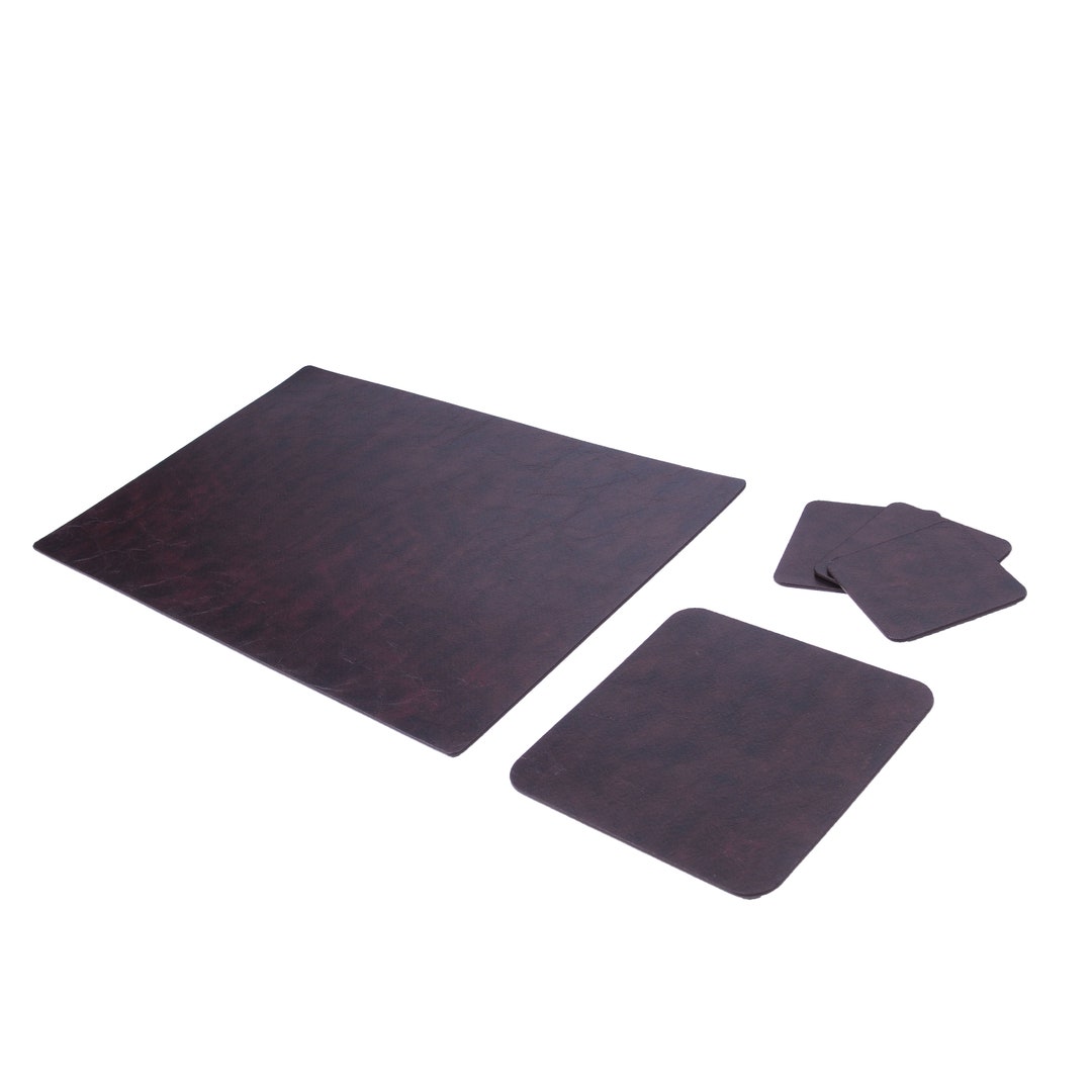 Leather Desk Mat, Desk Pad, Leather Writing Pad, Leather Desk
