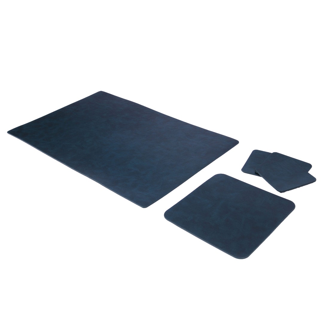 Leather Desk Mat, Desk Pad, Leather Writing Pad, Leather Desk