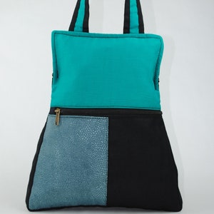 Vegan backpack cotton backpack MODEL BIRD B202010. shoulder bag Multifunction backpack handbag