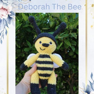 Amigurumi Bee Crochet Pattern: Beginner-Friendly DIY Toy (PDF Download)