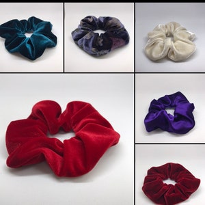 Velvet Hair Scrunchies / Hair bands