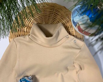 baby turtleneck onesie