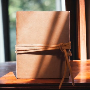Brown Vegan Leather Journal